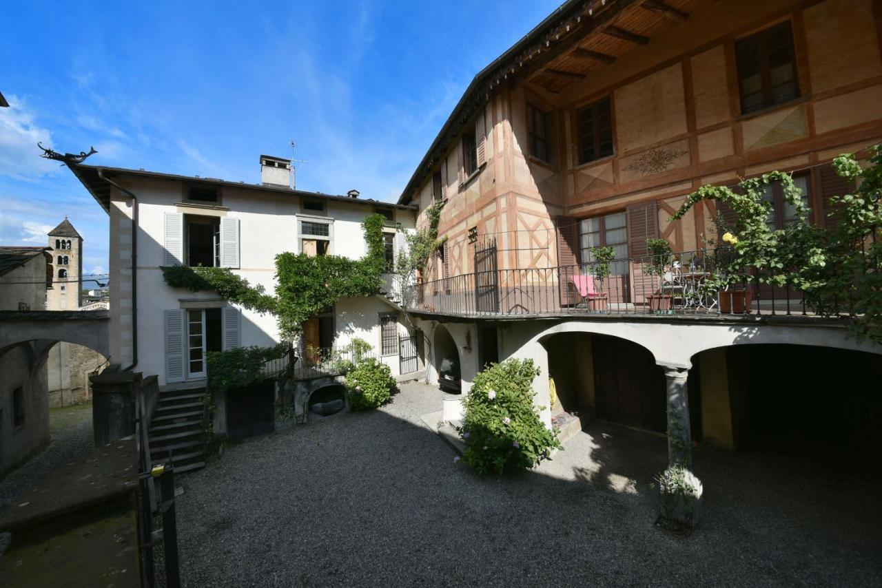 Villa Piano Nobile Al Roseto Del Drago San Bernardo  Esterno foto